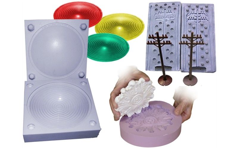 2 Part Silicone Mold Making Rubber , RTV 2 Liquid Silicone Rubber Molding