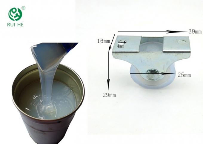 RH6250-30YH Two Part Liquid Silicone Rubber Good Transparency For Injection Equipment 0