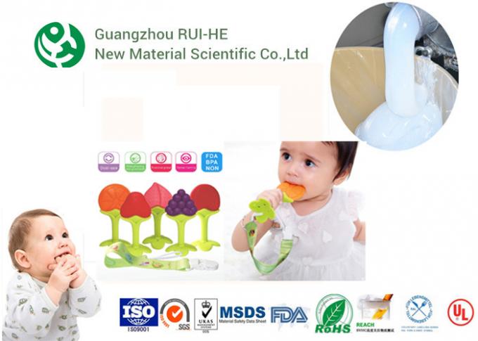 High Transparent Food Grade Liquid Silicone Rubber For Baby Nipple / Bottle 0