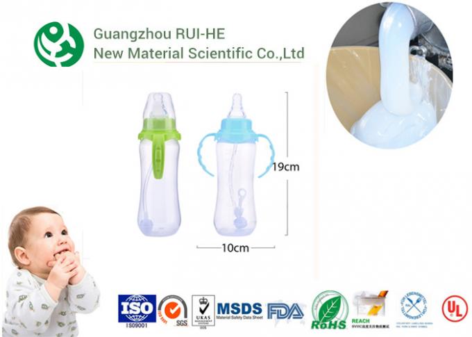 MSDS Food Grade Liquid Silicone Rubber High Transparency For Baby Smoother 0