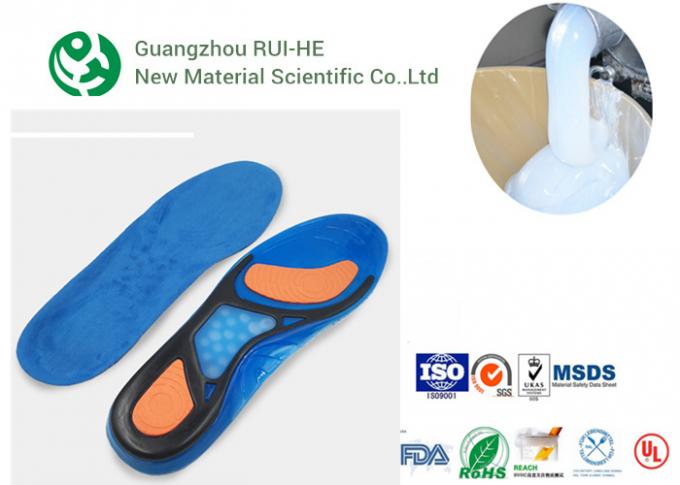 Medical Grade Silicone Rubber Shoes Insole Hardness 50 Shore A ODM 0