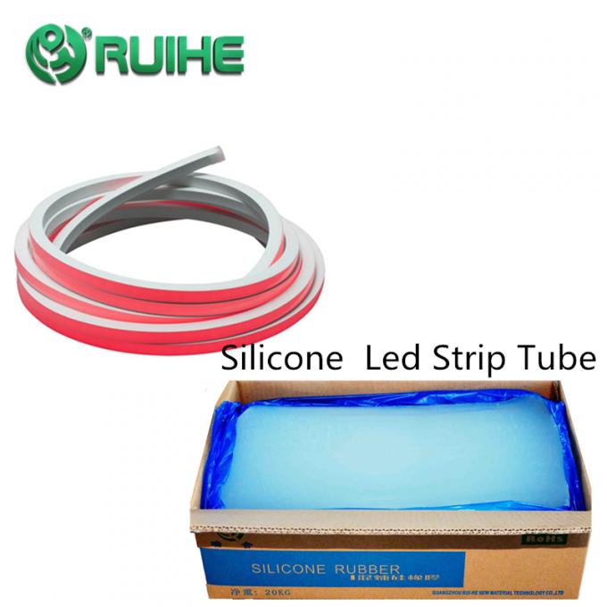 Silicone rubber extrusions available in shore A hardness of 30 to 80