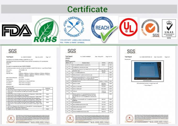 silicone rubber FDA certificate