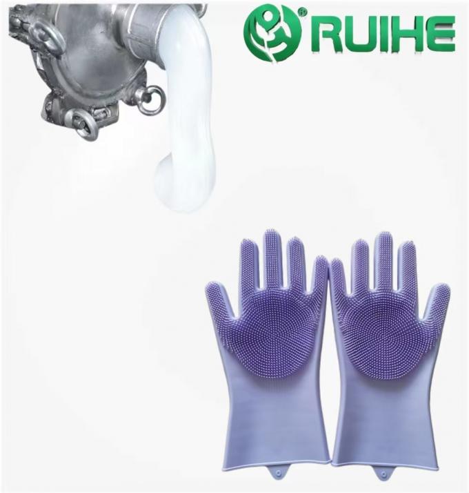 500%-700% Elongation Translucent HTV Silicone Rubber Heat Resistance 200.C