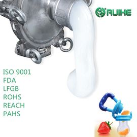 Low Shrinkage Food Grade 500% Pacifier Clear Silicone Rubber