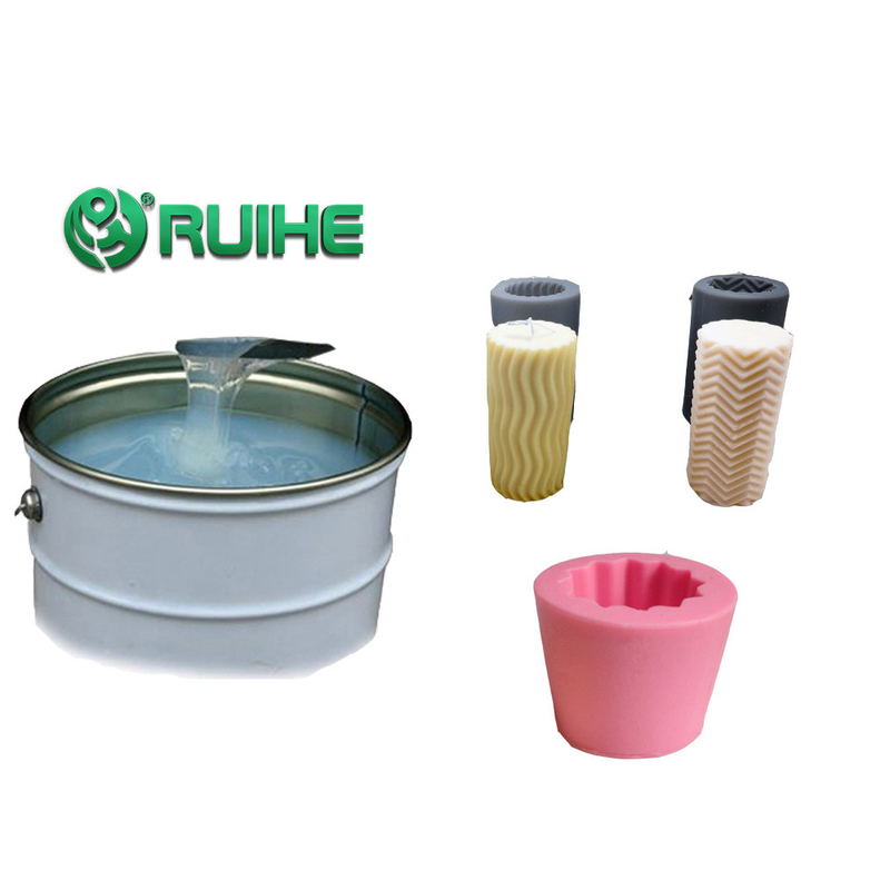 Ruihe Custom RTV2 Liquid Silicone High Strength Plantinum Cure Candle Mold