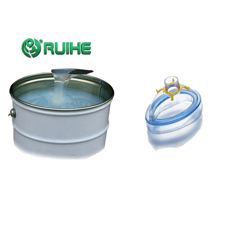 Aging Resistance Liquid Platinum Silicone Anesthesia Mask Non Toxic