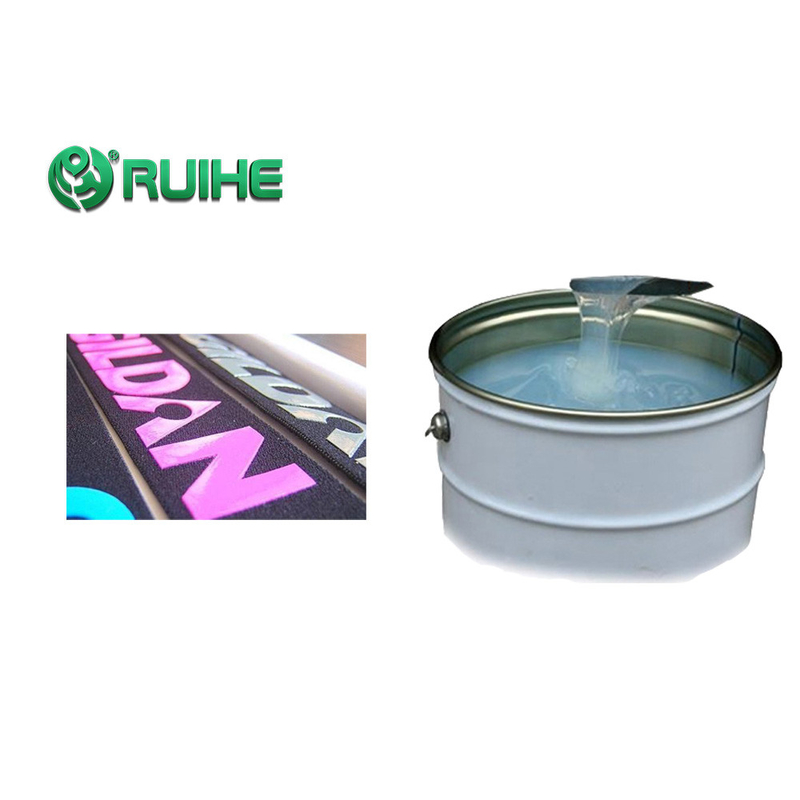 Aging Resistance Liquid Silicone Rubber Textile Fabric Printing Small Deformation Value