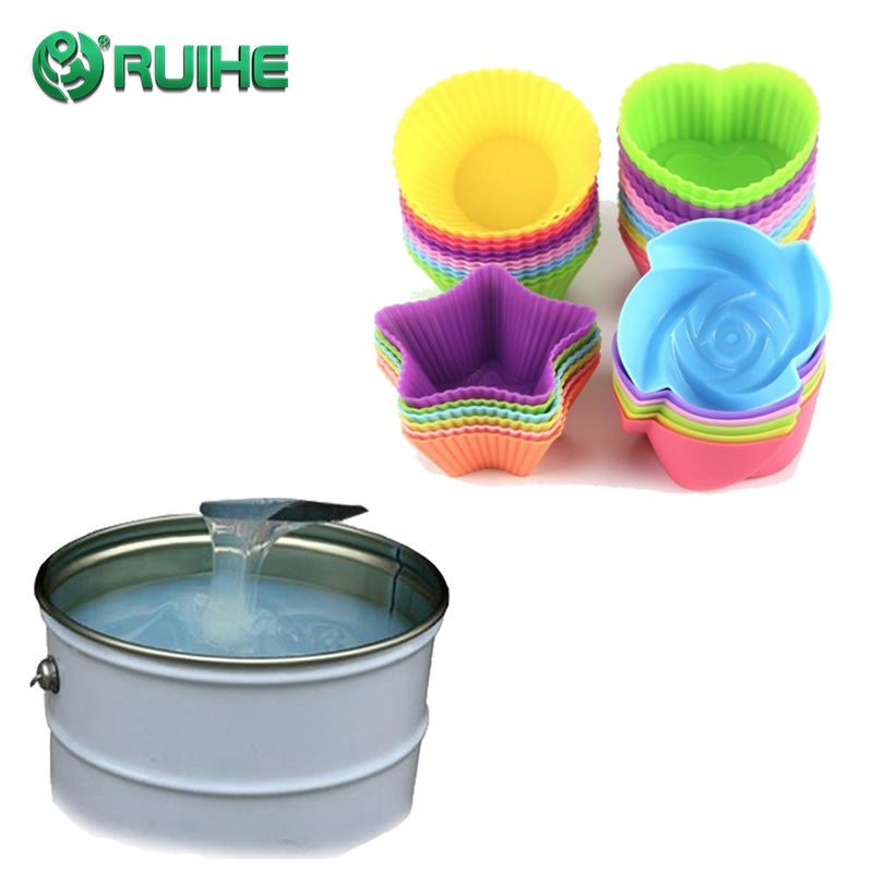 Translucent Platinum Cure Food Grade Liquid Silicone Rubber For Molds