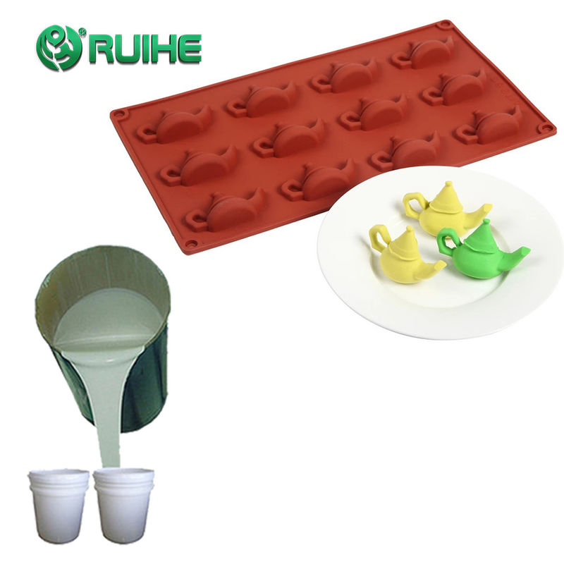 Translucent Platinum Cure Food Grade RTV2 Silicone Rubber Molds Making