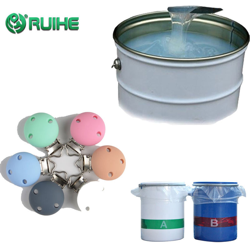 "Nontoxic Food Grade Liquid Silicone Rubber, Hardness 3080 Shore A"