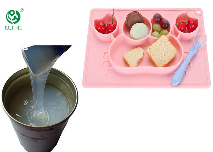 Low Viscosity LSR Liquid Silicone Rubber Injection Molding For Baby Feeding Tools