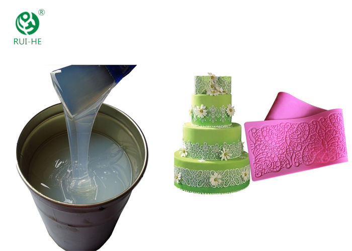 ROHS LSR 6250-20 High Transparent Food Grade Liquid Silicone Rubber For Making Different Moulds