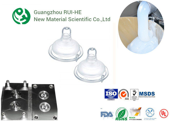 Nipple Liquid Silicone Rubber Food Grade RH5350 - 40 High Transparency  for Baby Supplies