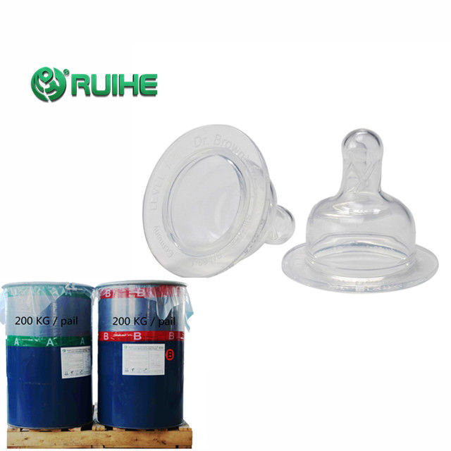 Nipple Liquid Silicone Rubber Food Grade RH5350 - 40 High Transparency  for Baby Supplies