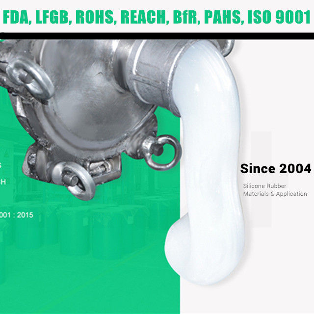 MSDS Food Grade LSR Liquid Silicone Rubber For Baby Feeder Spoon And