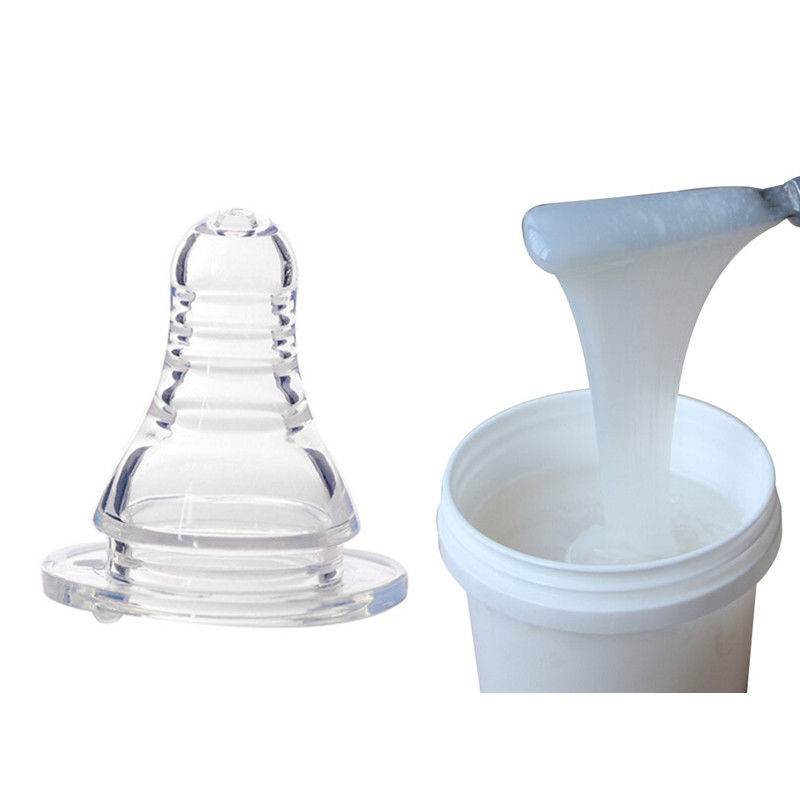 MSDS Food Grade LSR Liquid Silicone Rubber For Baby Feeder Spoon And Nipples