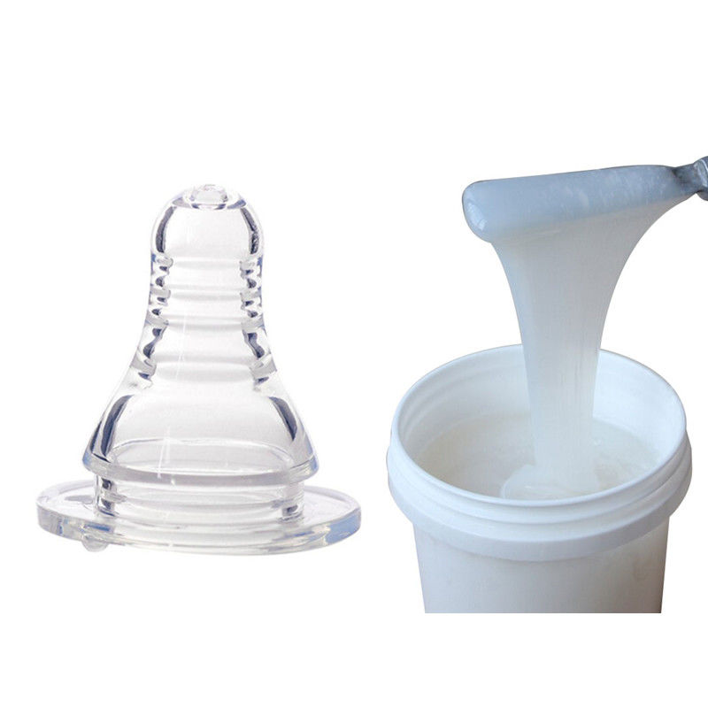 MSDS Food Grade LSR Liquid Silicone Rubber For Baby Feeder Spoon And
