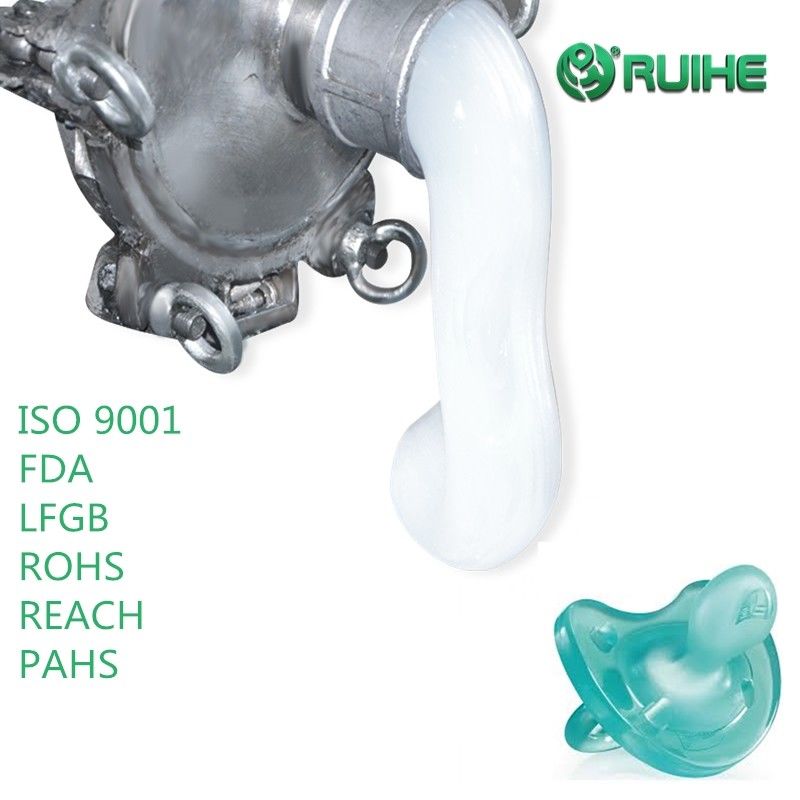 Ruihe Low Viscosity Platinum Liquid Silicone Rubber Lsr Hardness