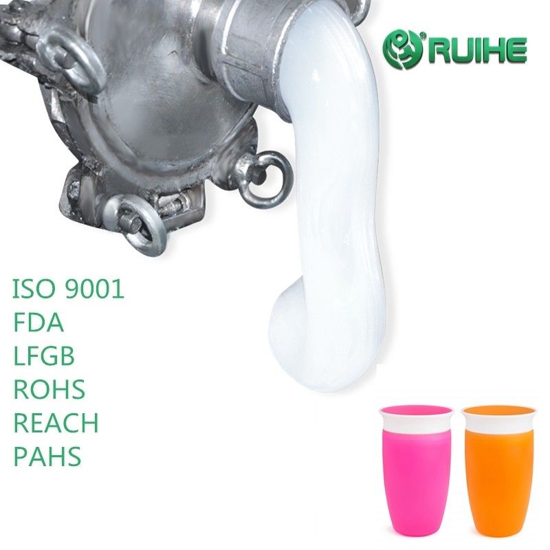 Food Grade LSR Liquid Silicone Rubber / High Consistency Liquid Mold Making Rubber