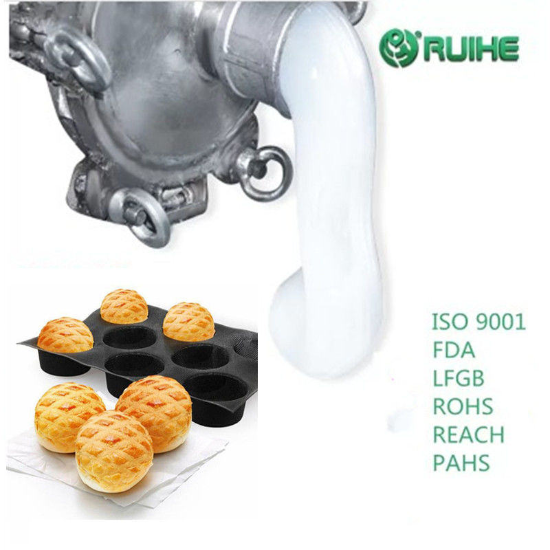 RTV Two Part Liquid Silicone Rubber Hardness 3070 Shore A Resistance