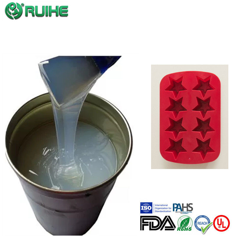 Rtv2 Molding Liquid Silicone Rubber Raw Material To Concrete Mold Good Resilience