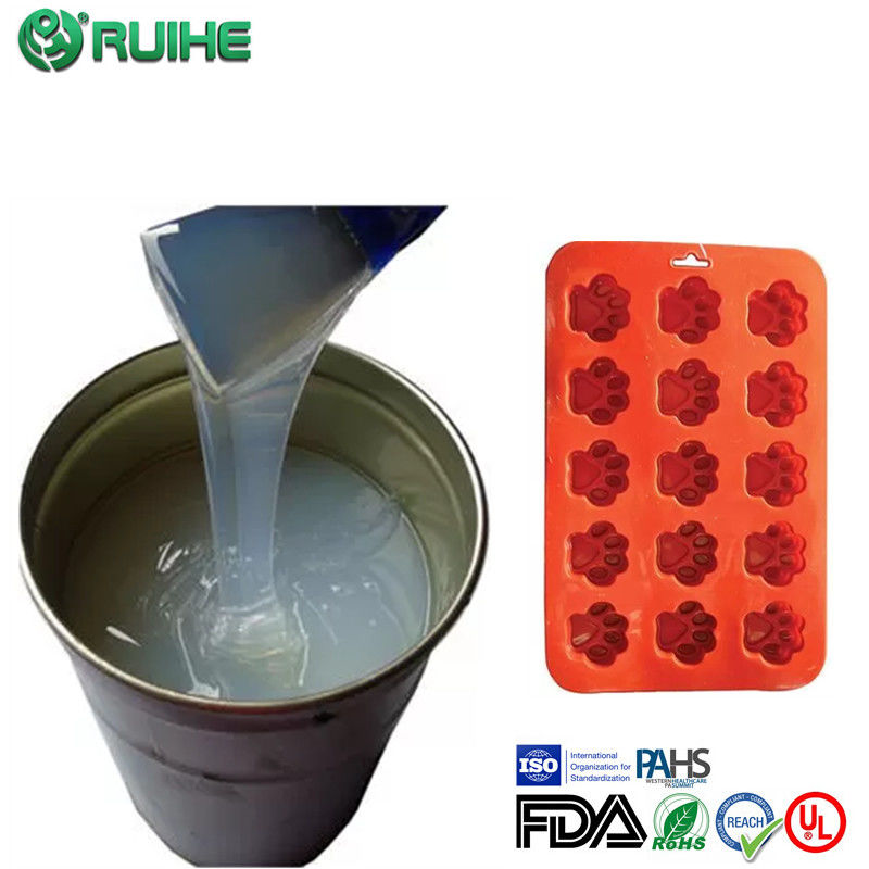Rtv2 Molding Liquid Silicone Rubber Raw Material To Concrete Mold Good Resilience