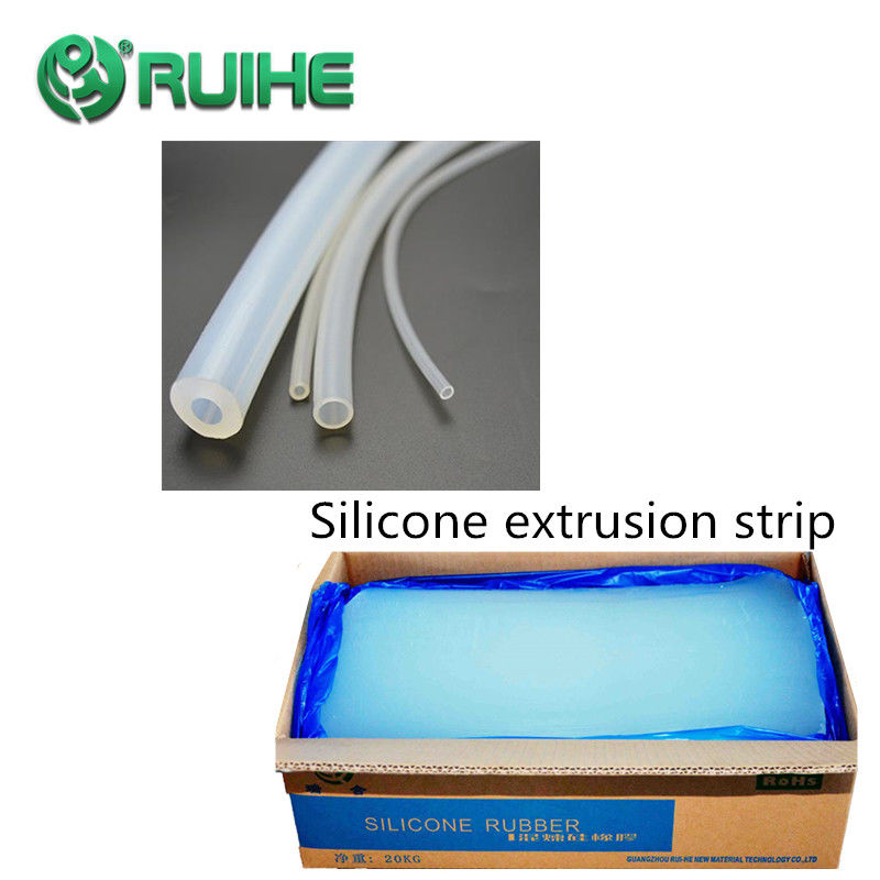 China Manufacturer of Custom Extruded Silicone Rubber material, high strength,faster process,