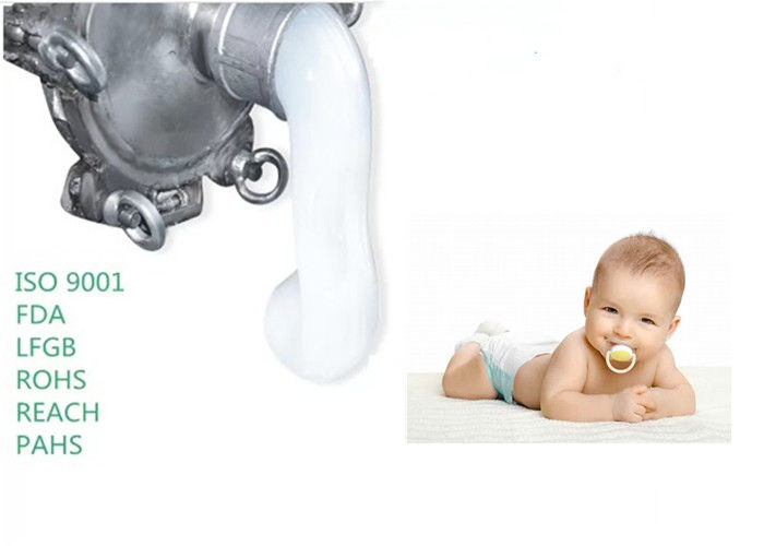 Baby Nipples 55% 25KN/M LSR Liquid Silicone Rubber