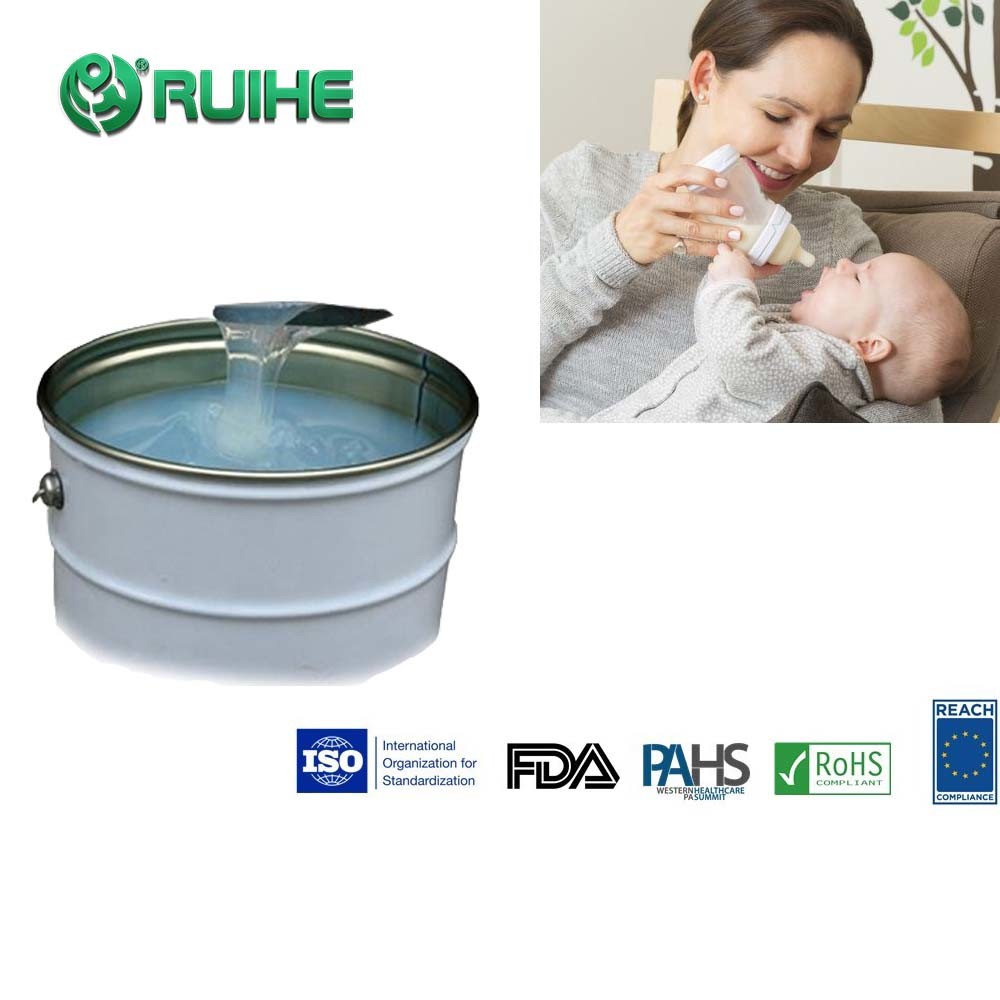 Two Piece High Elongation LSR Liquid Silicone Rubber Fast Curing Time