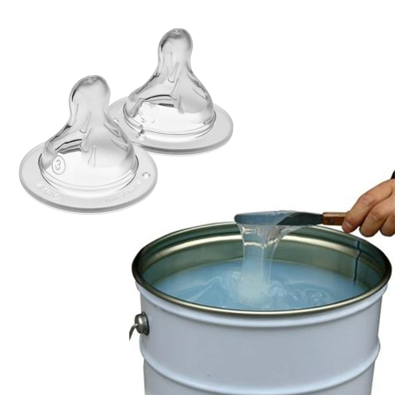 High Transparent Liquid Silicone Rubber 20-70 Shore A Hardness Oil