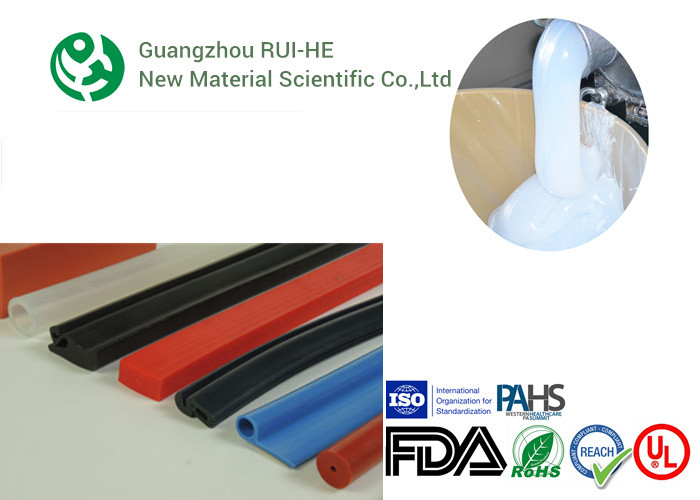 Safety LSR Liquid Silicone Rubber Fit Molding And Extrusion Manufacturing Process