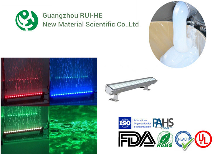 Platium Curing Transparent Liquid Silicone Rubber , Clear Silicone