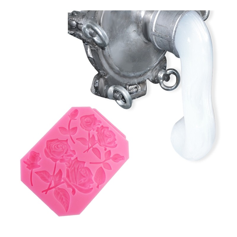 RTV2 Transparent Liquid Silicone Rubber For Jewellery Resin Molding Making