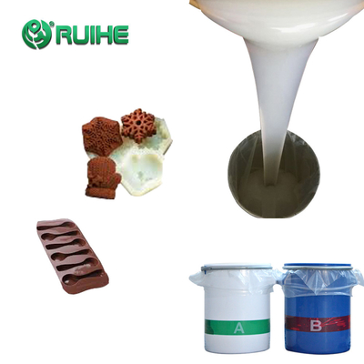 Custom RTV2 Silicone Mold Making Rubber Food Grade Translucent Silicone Chocolate Mold